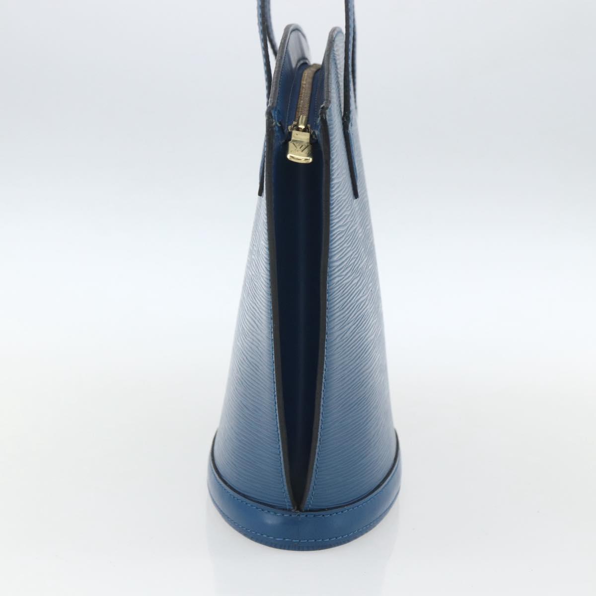 LOUIS VUITTON Epi Saint Jacques Shopping Shoulder Bag Blue M52275 LV Auth 162797