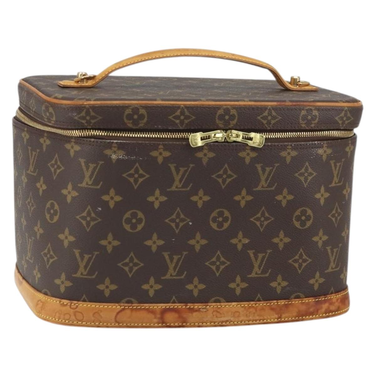 LOUIS VUITTON Monogram Nice Hand Bag M47280 LV Auth 162803