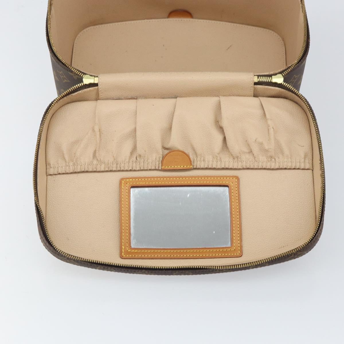 LOUIS VUITTON Monogram Nice Hand Bag M47280 LV Auth 162803