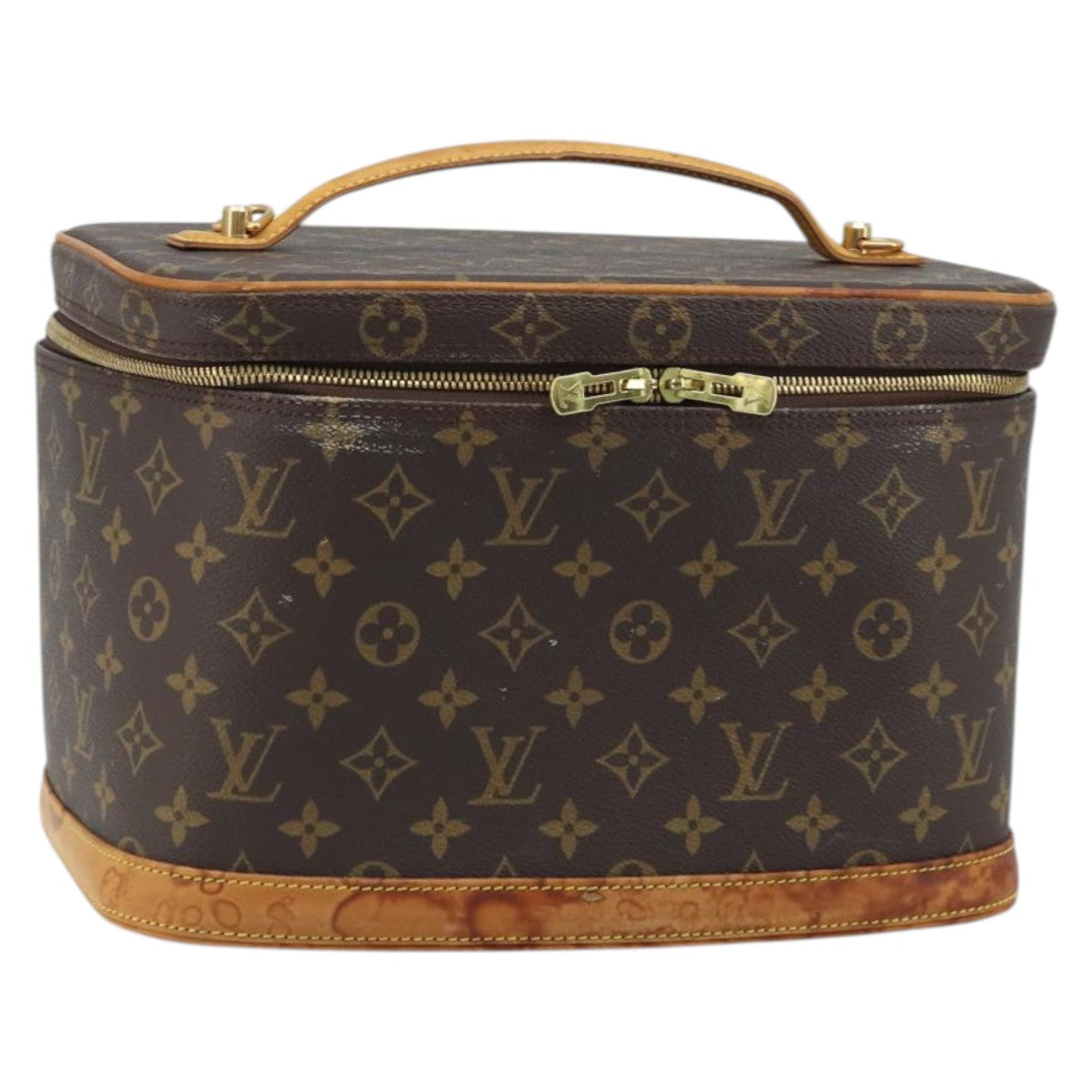 LOUIS VUITTON Monogram Nice Hand Bag M47280 LV Auth 162803