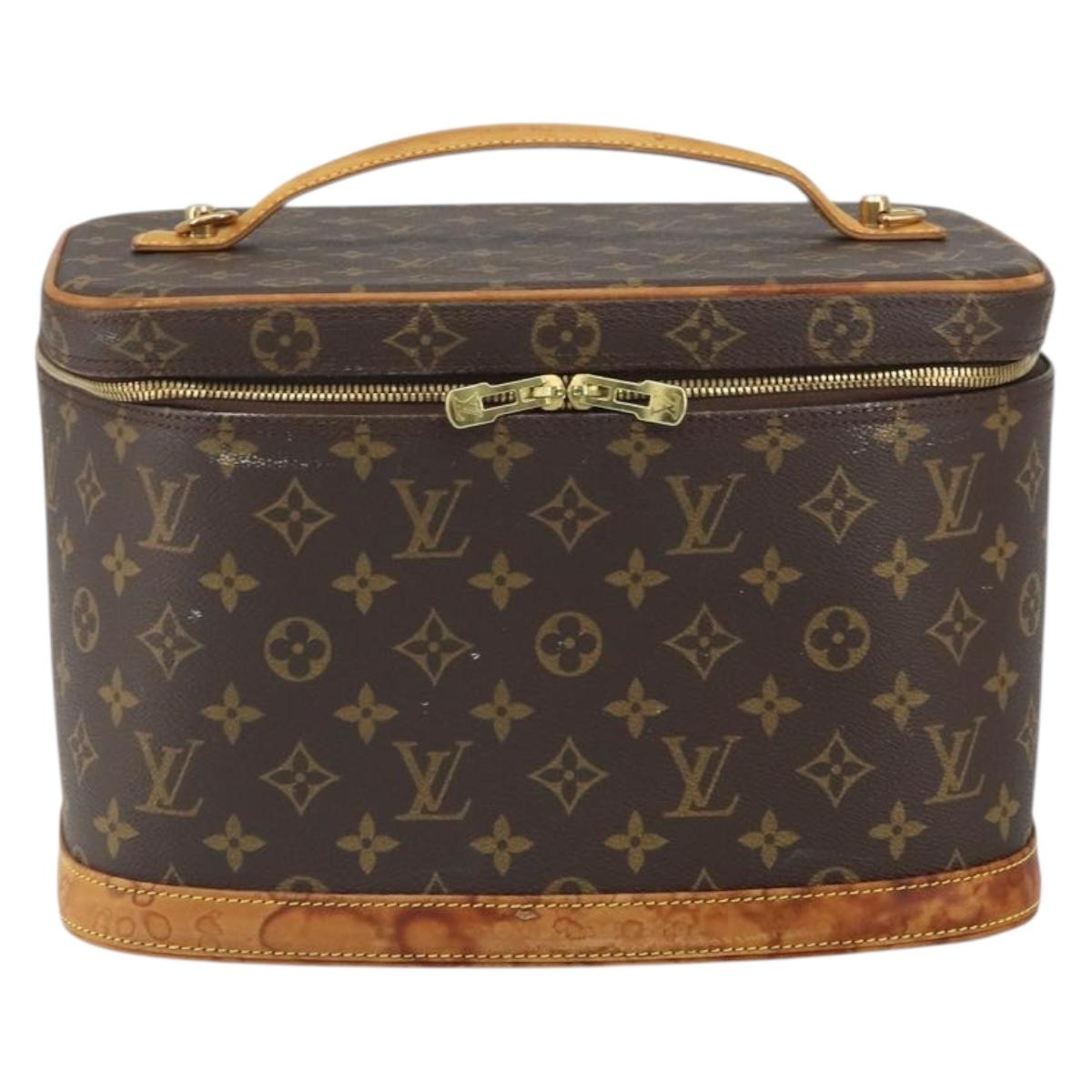 LOUIS VUITTON Monogram Nice Hand Bag M47280 LV Auth 162803