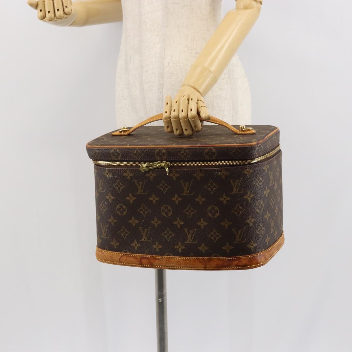LOUIS VUITTON Monogram Nice Hand Bag M47280 LV Auth 162803