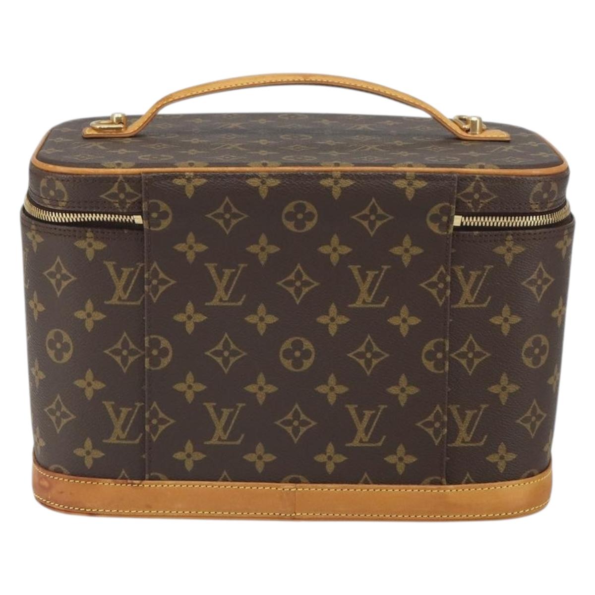 LOUIS VUITTON Monogram Nice Hand Bag M47280 LV Auth 162803