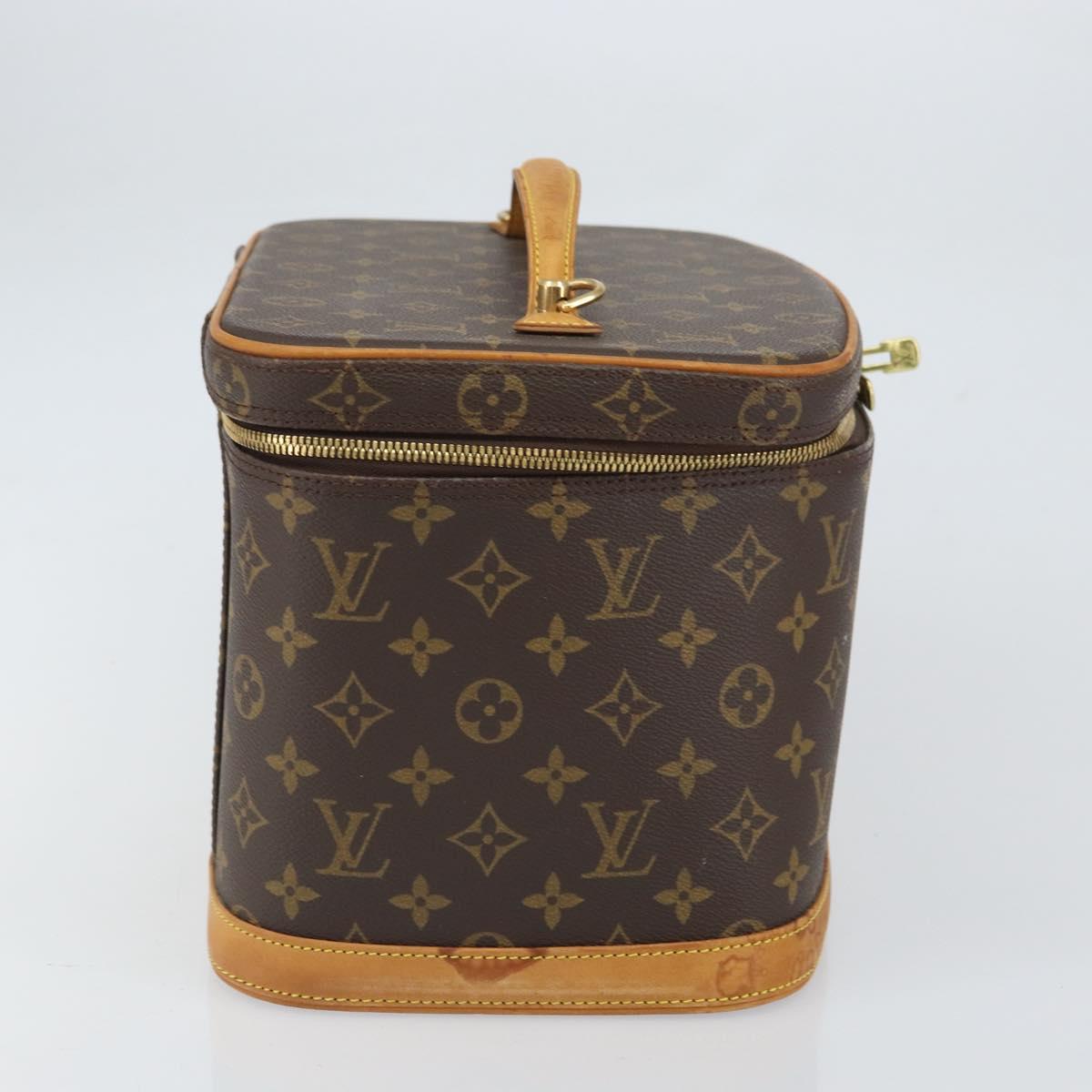 LOUIS VUITTON Monogram Nice Hand Bag M47280 LV Auth 162803