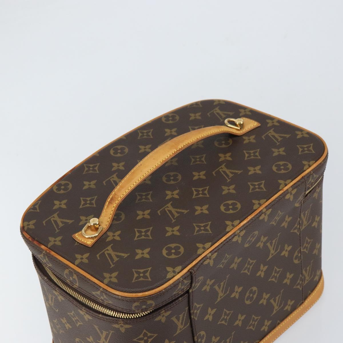 LOUIS VUITTON Monogram Nice Hand Bag M47280 LV Auth 162803