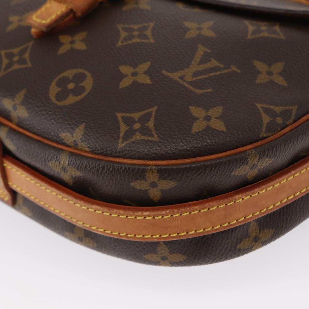 LOUIS VUITTON Monogram Jeune Fille MM Shoulder Bag M51226 LV Auth 162804
