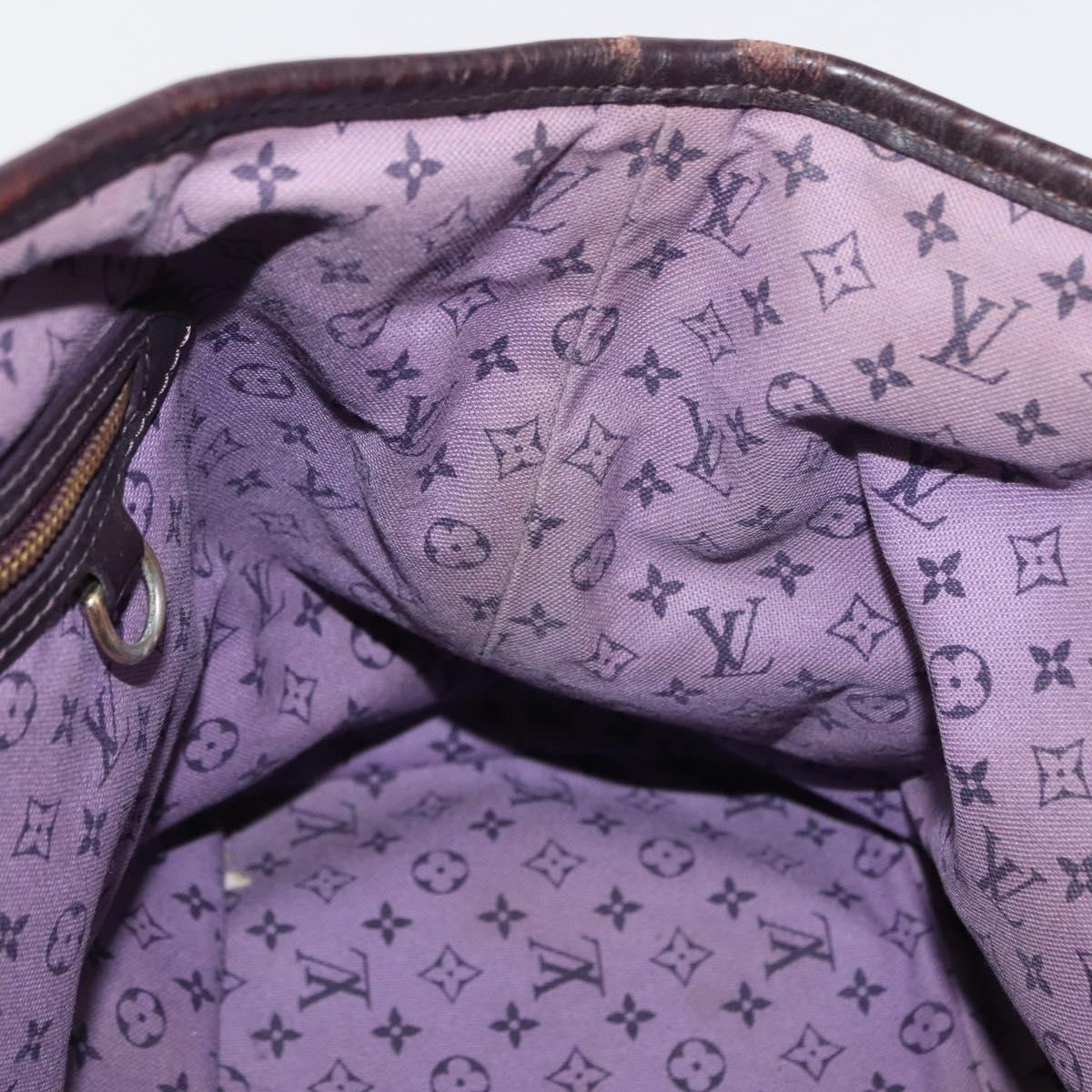 LOUIS VUITTON Eyeall Cabas PM Promenade Bag Canvas Purple M93771 LV Auth 162827