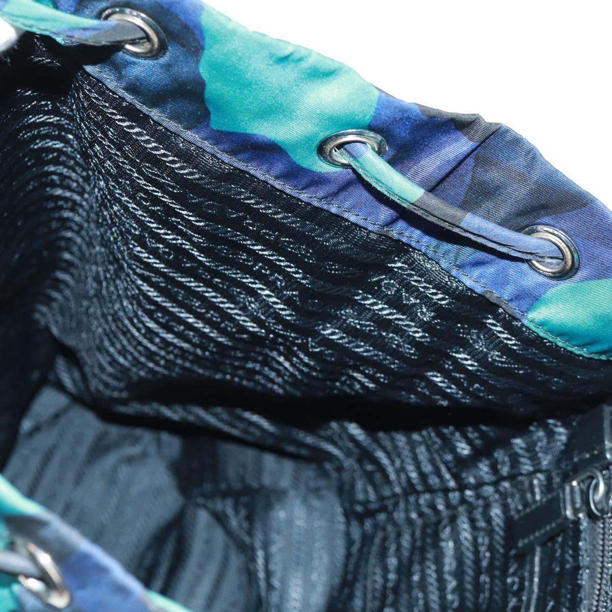 PRADA Backpack Nylon Multicolor Auth 162844V