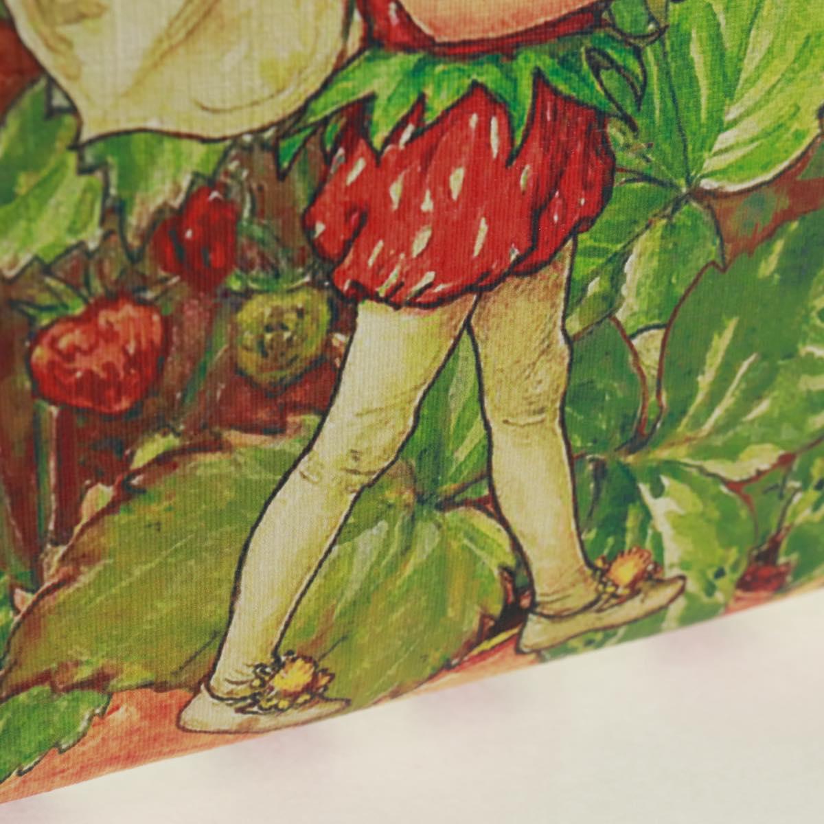 GUCCI Children's Strawberry Fairy Backpack PVC Red Silver 433578 Auth 162873SAM