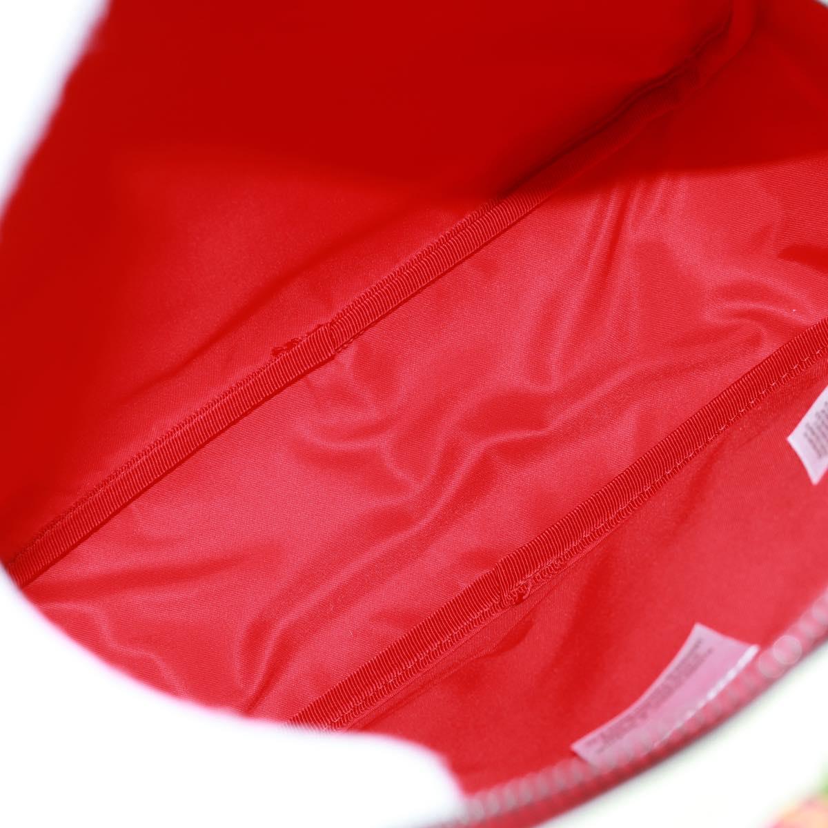 GUCCI Children's Strawberry Fairy Backpack PVC Red Silver 433578 Auth 162873SAM