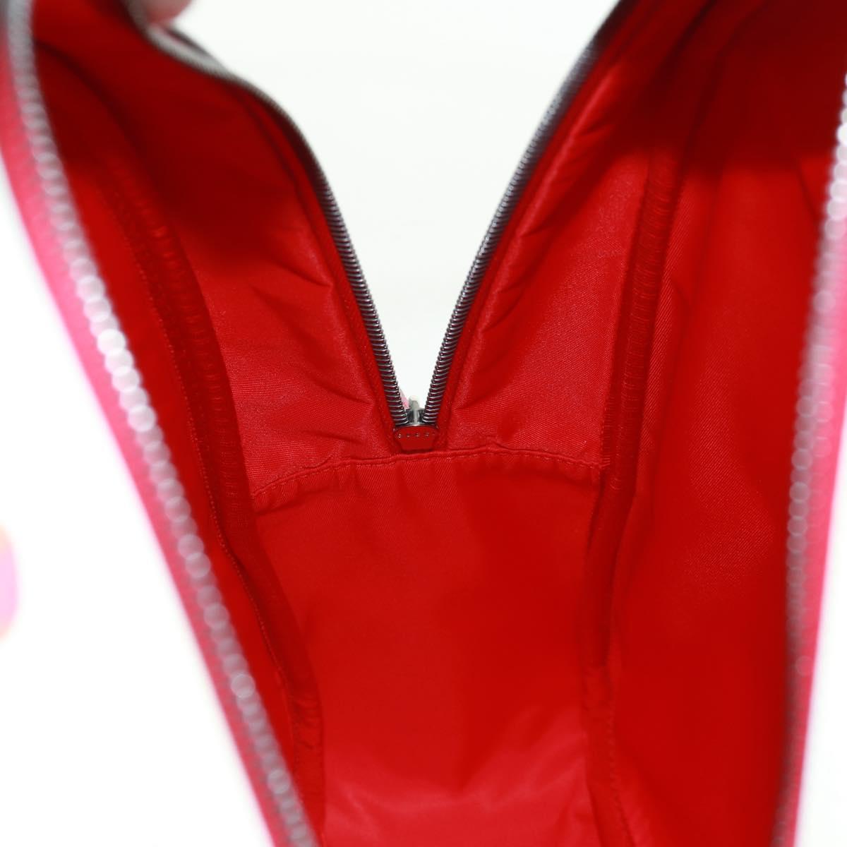 GUCCI Children's Strawberry Fairy Backpack PVC Red Silver 433578 Auth 162873SAM