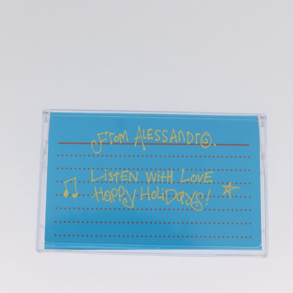 GUCCI Cassette Tape USB plastic Blue Auth 162875V