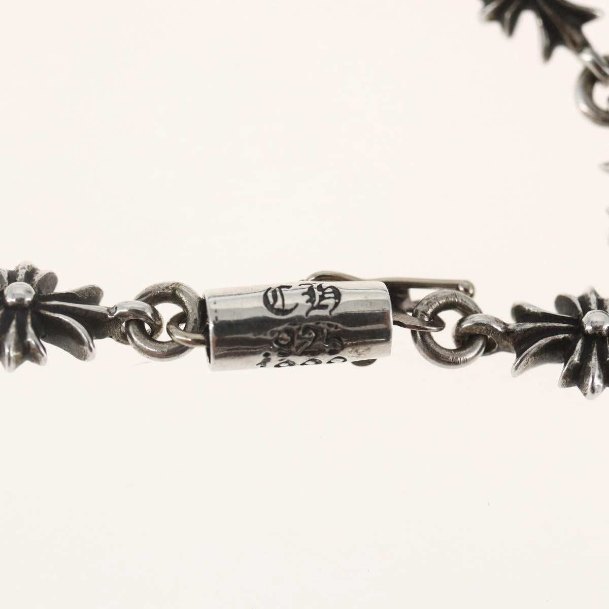 Chrome Hearts Tiny CH Bracelet Ag925 Silver Auth 162891SM