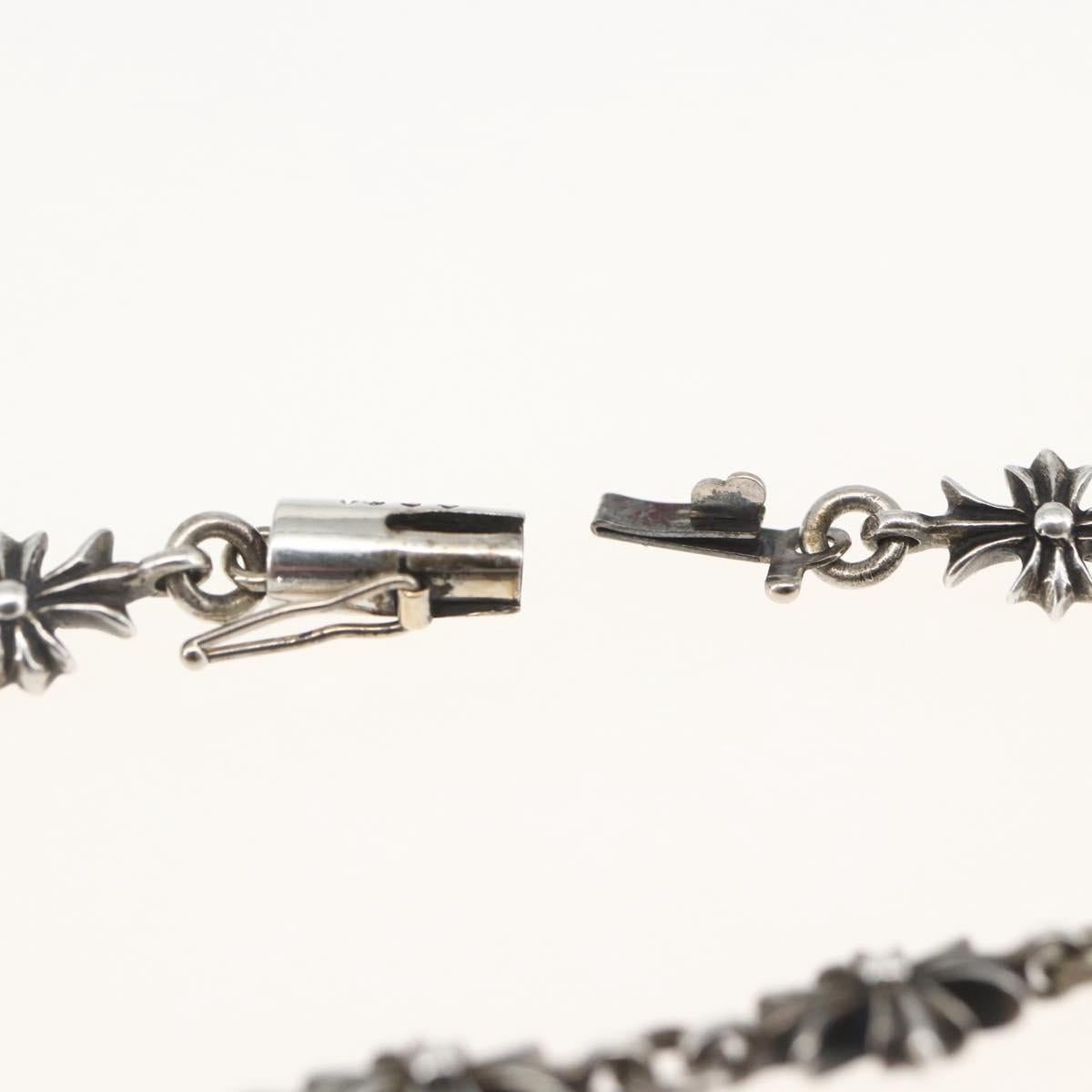 Chrome Hearts Tiny CH Bracelet Ag925 Silver Auth 162891SM