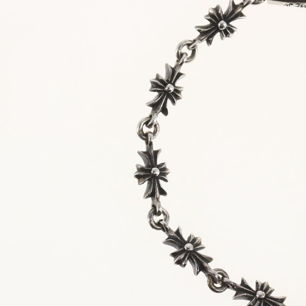 Chrome Hearts Tiny CH Bracelet Ag925 Silver Auth 162891SM