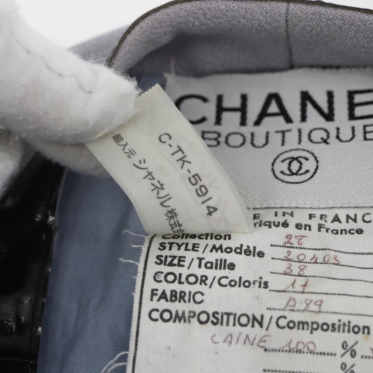 CHANEL Setup Cotton Purple CC Auth 162904M
