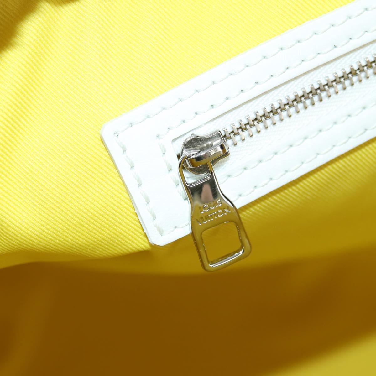 LOUIS VUITTON Everyday Keepall Bandouliere 50 Bag Yellow M58748 LV Auth 162906SM