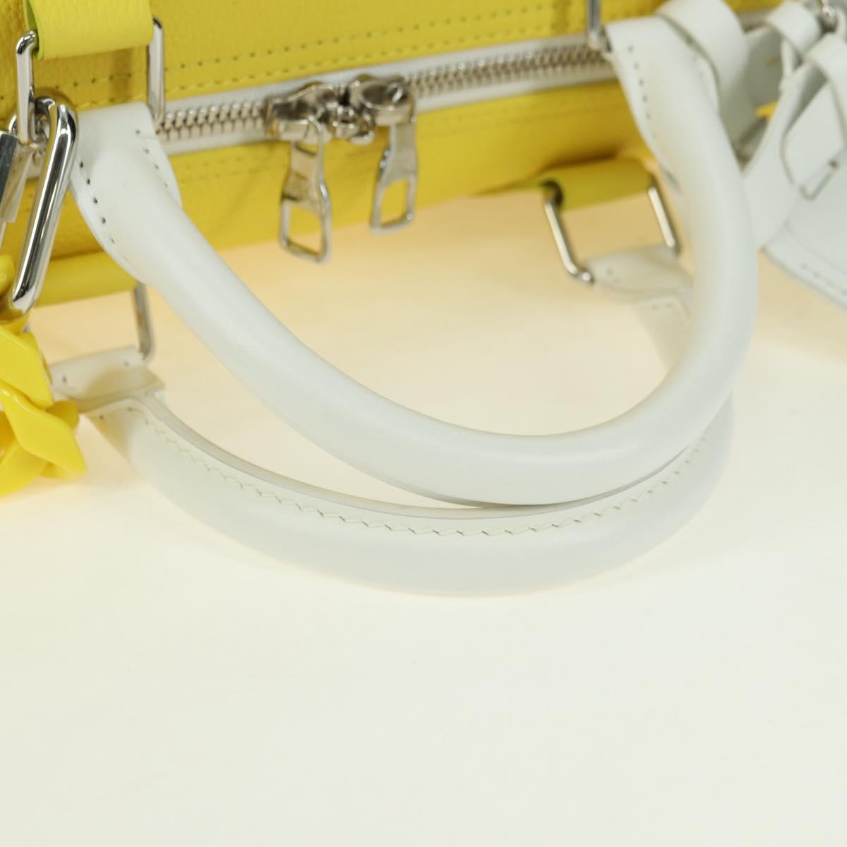 LOUIS VUITTON Everyday Keepall Bandouliere 50 Bag Yellow M58748 LV Auth 162906SM