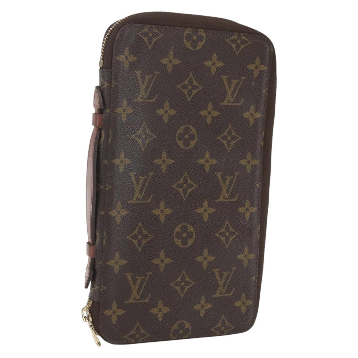 LOUIS VUITTON Monogram Poche Escapade Travel Case M60113 LV Auth 162915