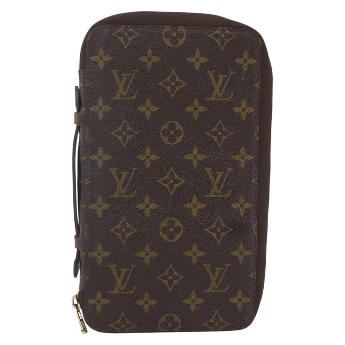 LOUIS VUITTON Monogram Poche Escapade Travel Case M60113 LV Auth 162915