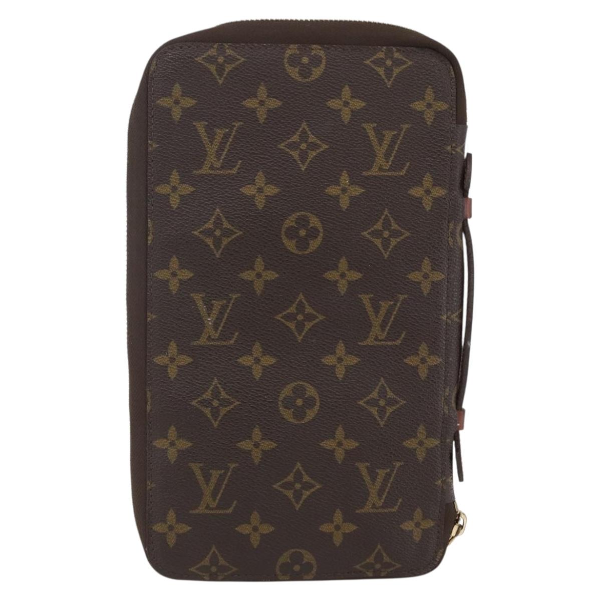 LOUIS VUITTON Monogram Poche Escapade Travel Case M60113 LV Auth 162915