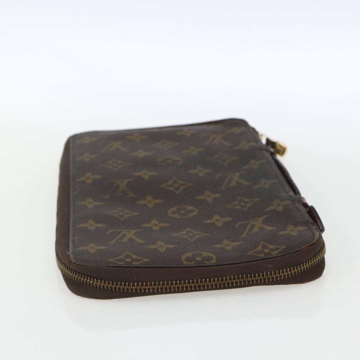LOUIS VUITTON Monogram Poche Escapade Travel Case M60113 LV Auth 162916