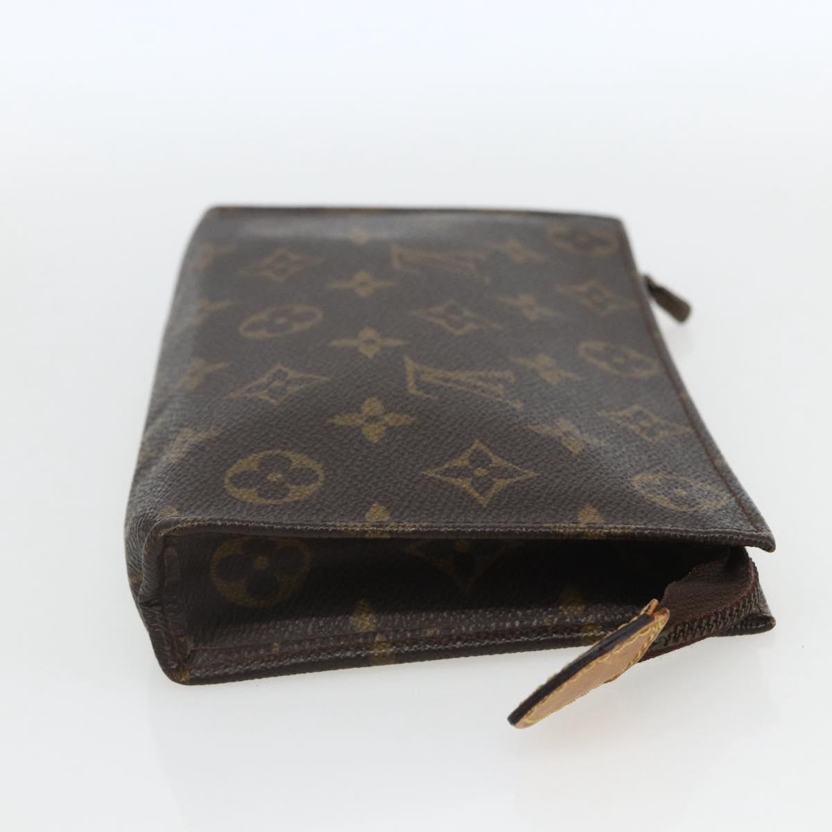 LOUIS VUITTON Monogram Pochette Compact Tool Pouch M51970 LV Auth 162917