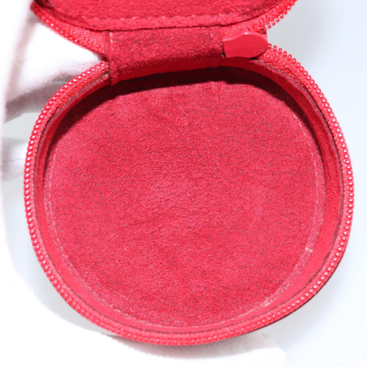 LOUIS VUITTON Epi Ecrin Bijou 8 Jewelry Box Red M48227 LV Auth 162918