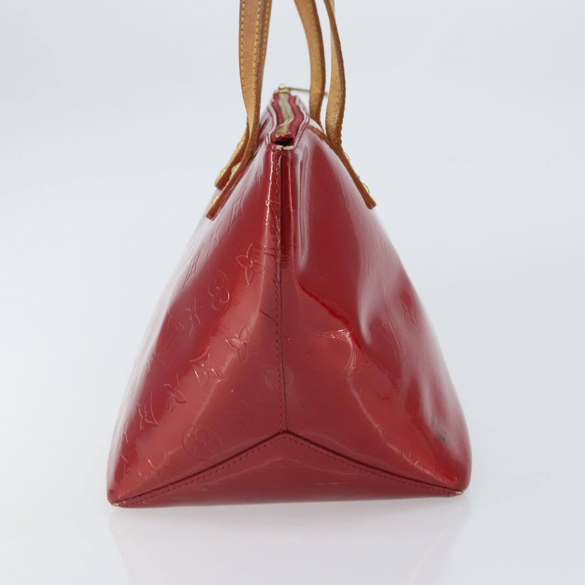 LOUIS VUITTON Monogram Vernis Bellevue PM Bag Pomme D'amour M93583 Auth 162944