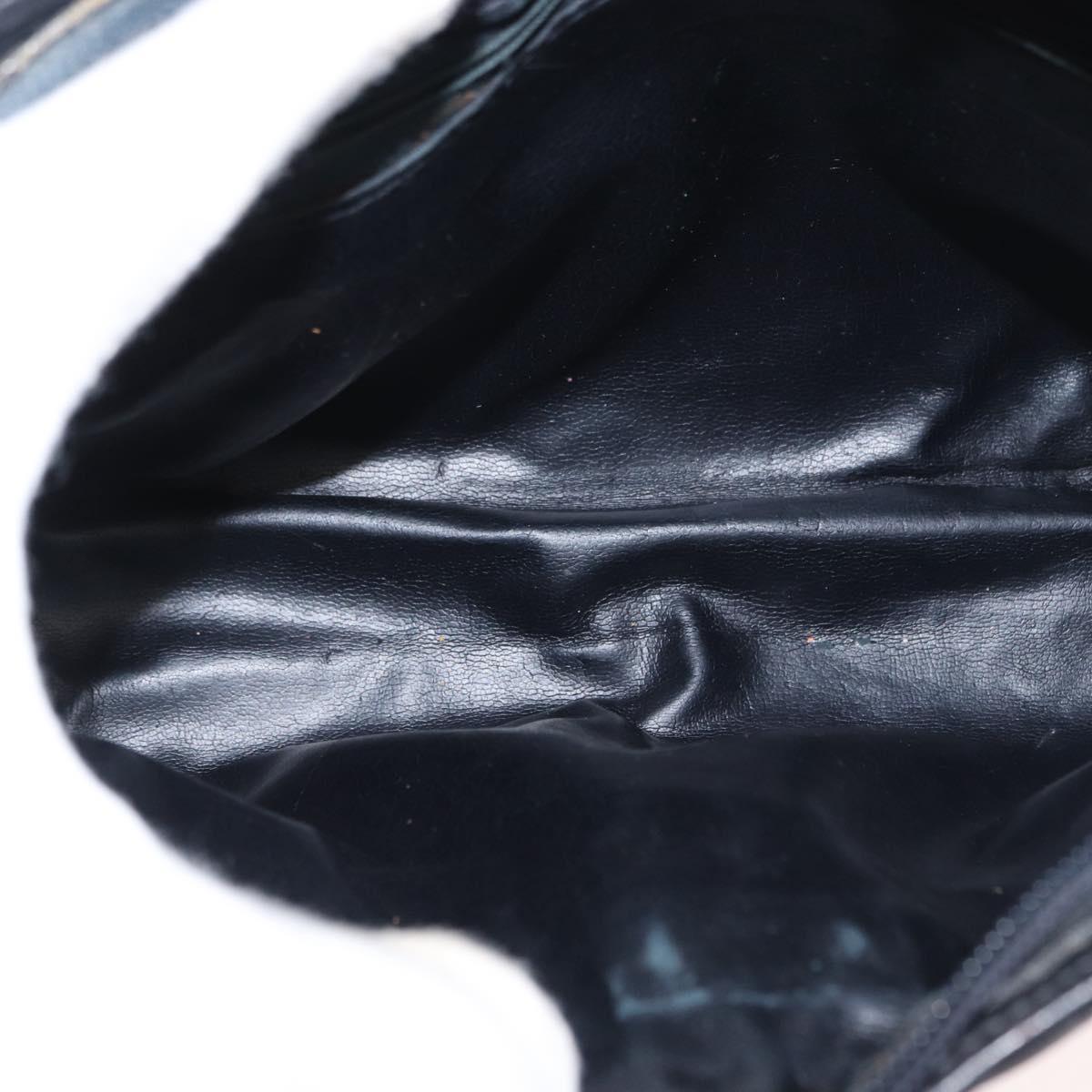 GUCCI GG Supreme Shoulder Bag PVC Navy Auth 162951