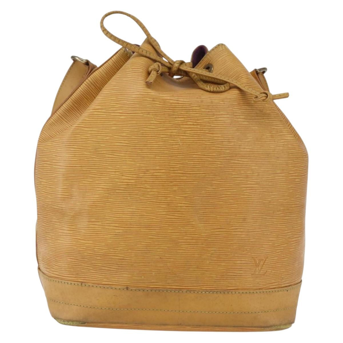 LOUIS VUITTON Epi Noe Shoulder Bag Tassili Yellow M44009 LV Auth 162958