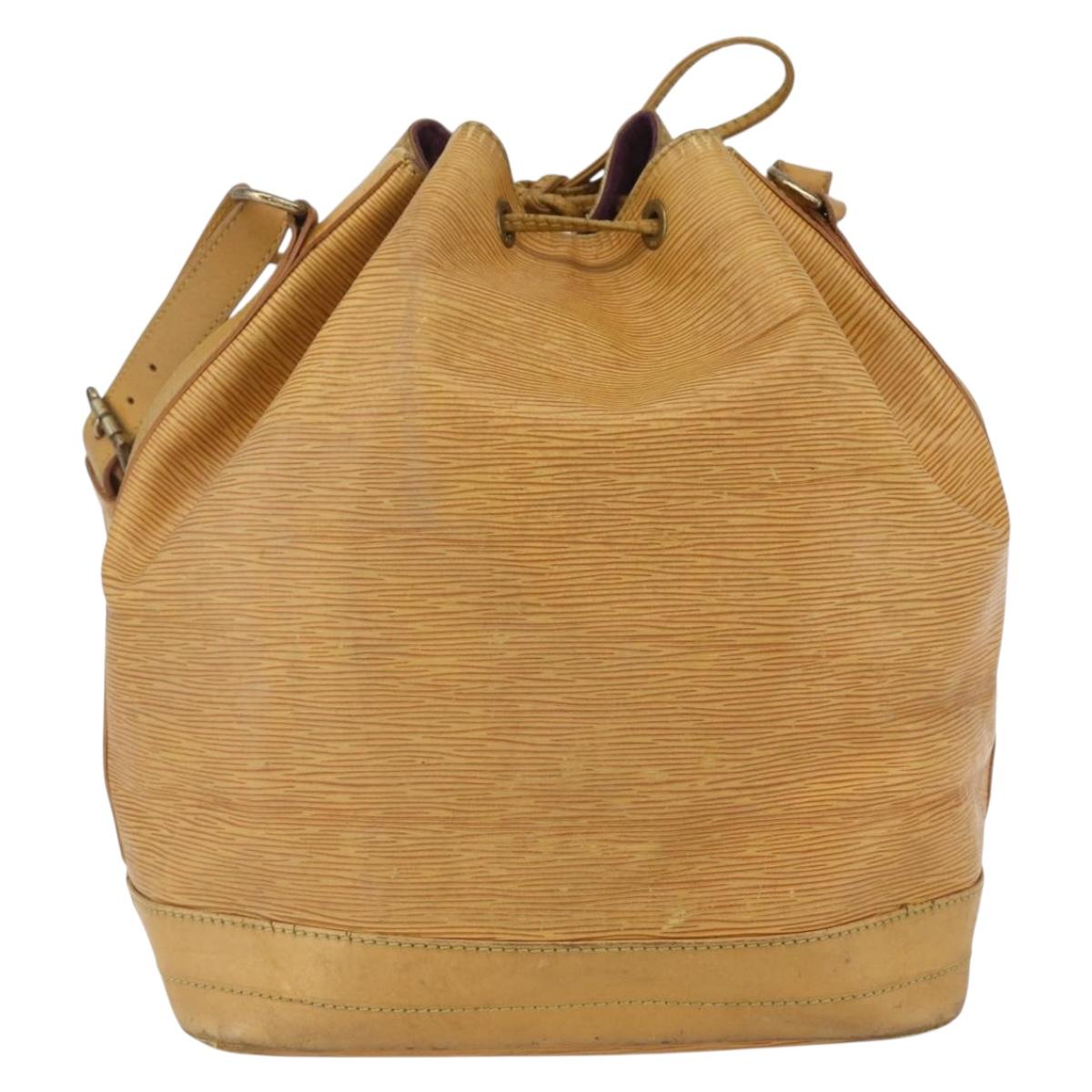 LOUIS VUITTON Epi Noe Shoulder Bag Tassili Yellow M44009 LV Auth 162958