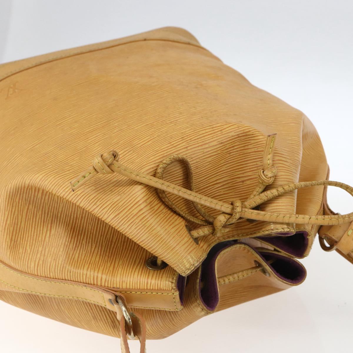 LOUIS VUITTON Epi Noe Shoulder Bag Tassili Yellow M44009 LV Auth 162958