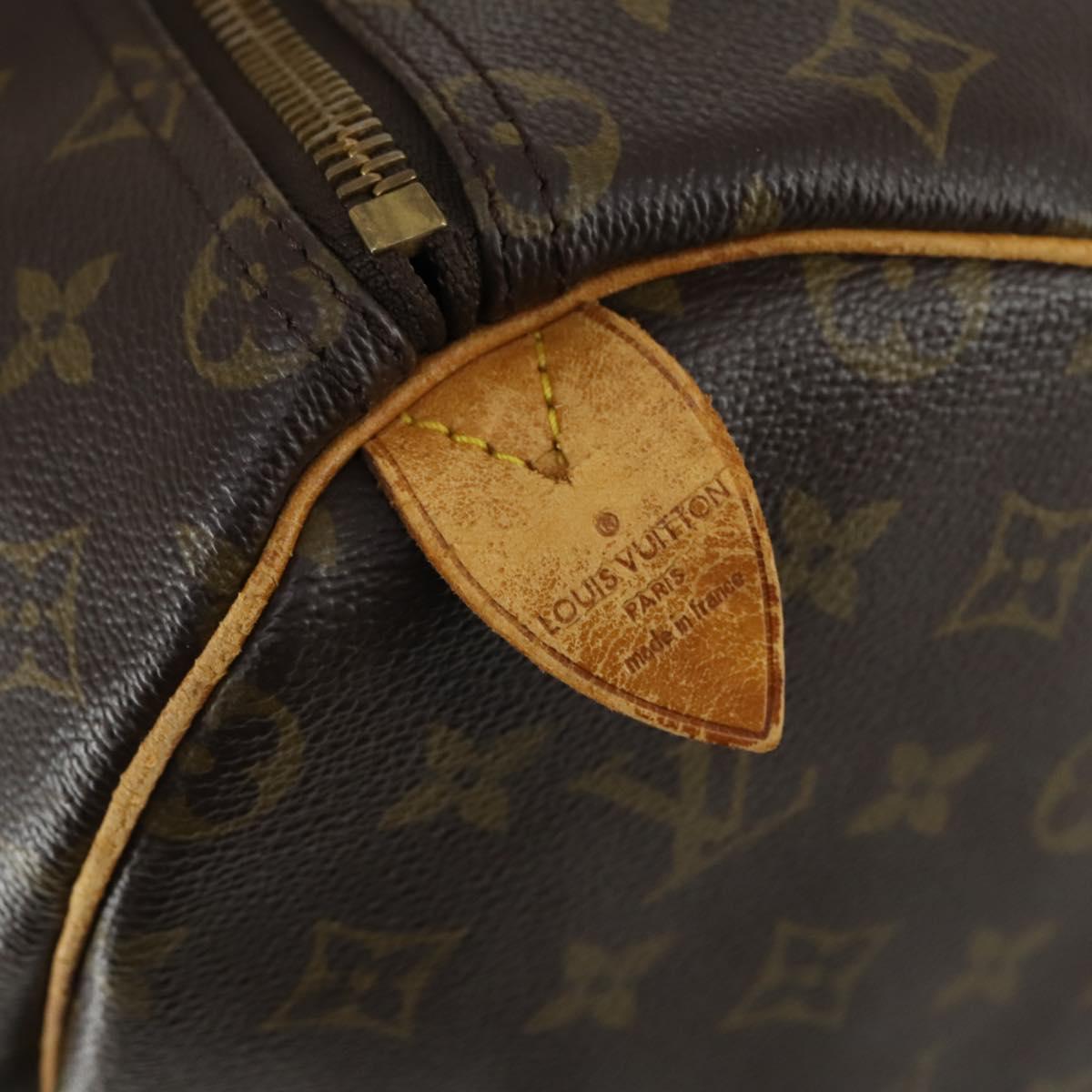 LOUIS VUITTON Monogram Keepall 50 Boston Bag M41426 LV Auth 163001