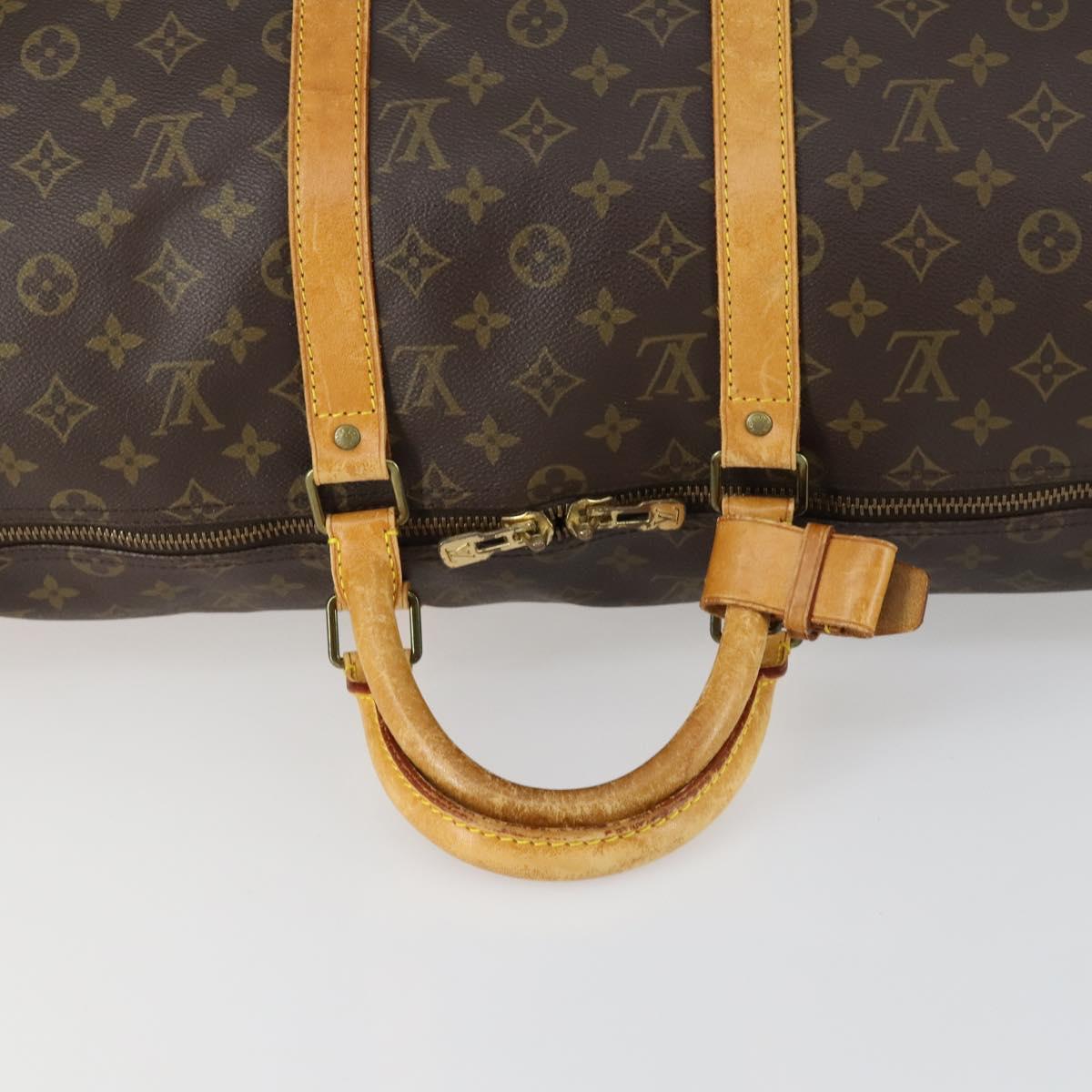 LOUIS VUITTON Monogram Keepall 50 Boston Bag M41426 LV Auth 163001