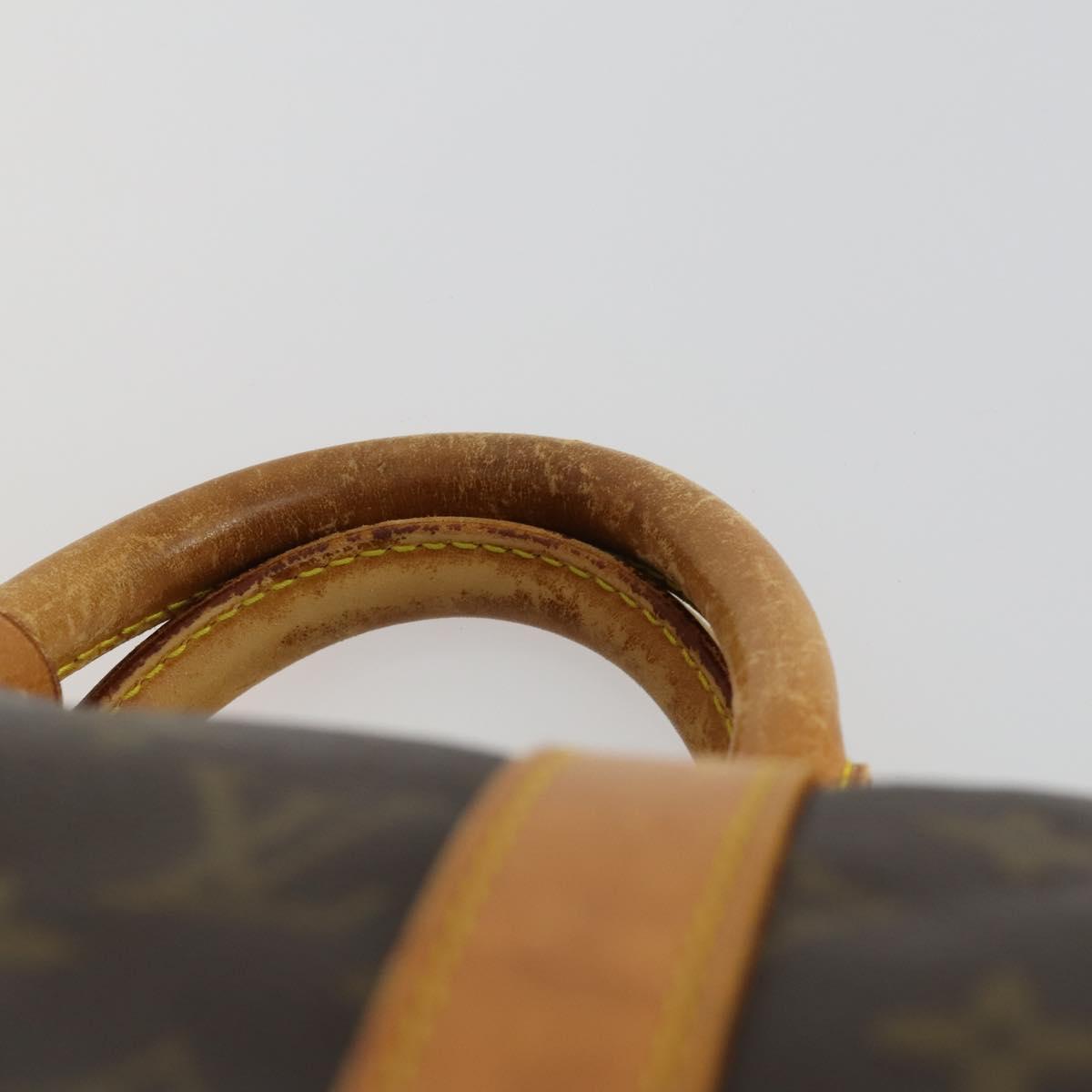 LOUIS VUITTON Monogram Keepall 50 Boston Bag M41426 LV Auth 163001