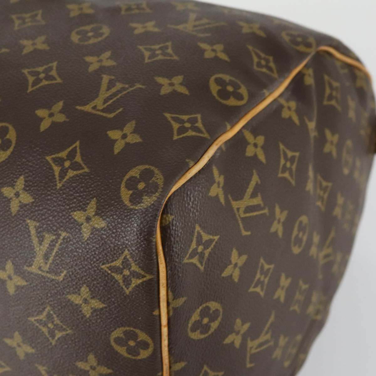 LOUIS VUITTON Monogram Keepall 50 Boston Bag M41426 LV Auth 163003
