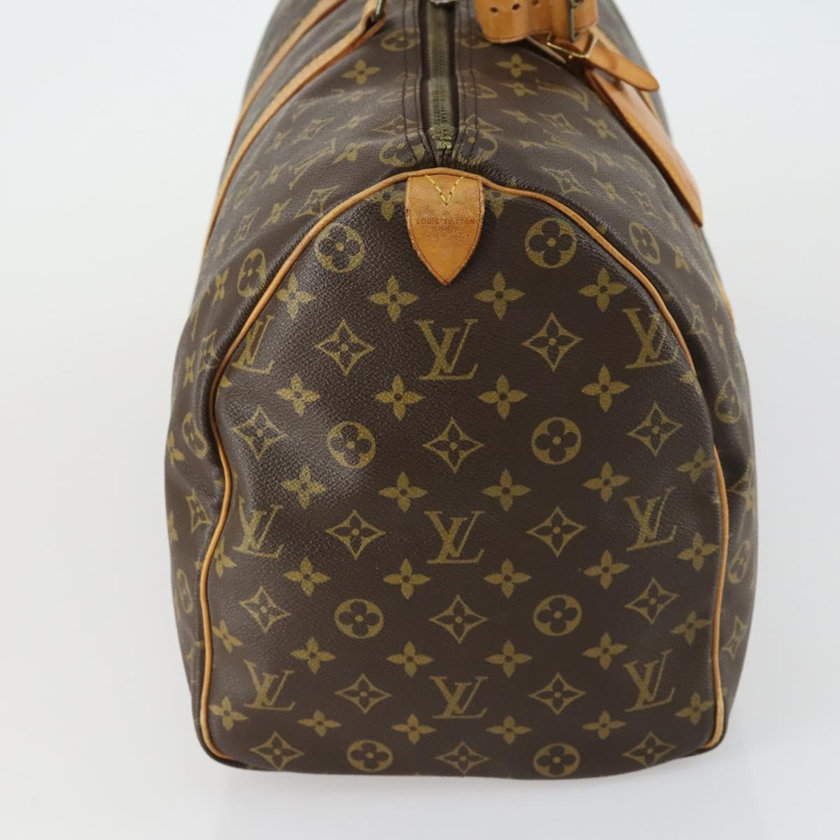 LOUIS VUITTON Monogram Keepall 50 Boston Bag M41426 LV Auth 163003