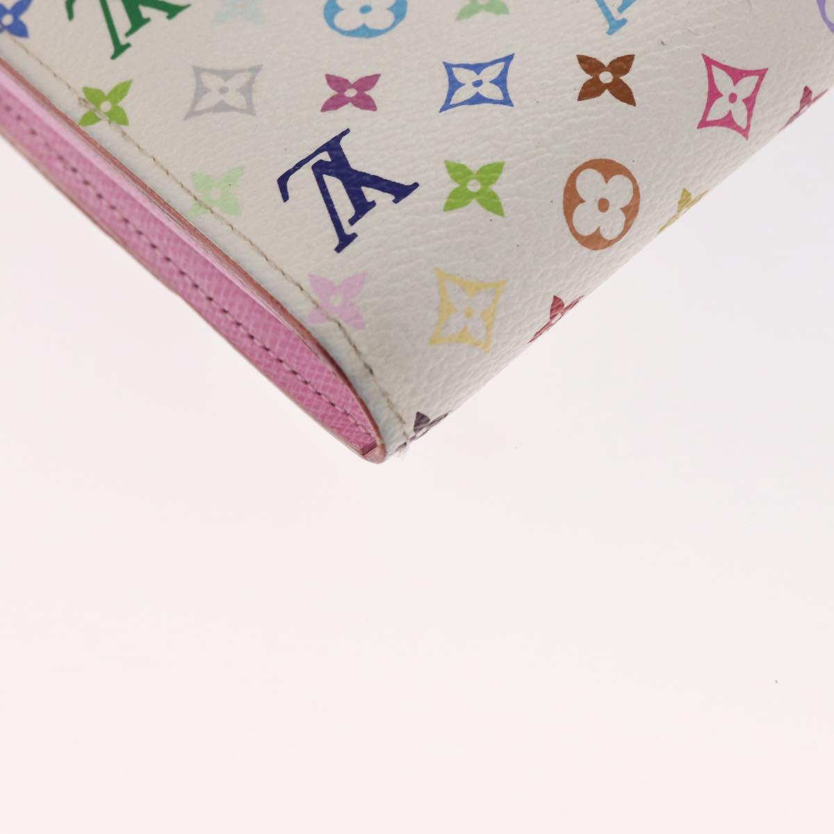 LOUIS VUITTON Monogram Multicolor Portefeuille Sarah Wallet M93745 Auth 163012