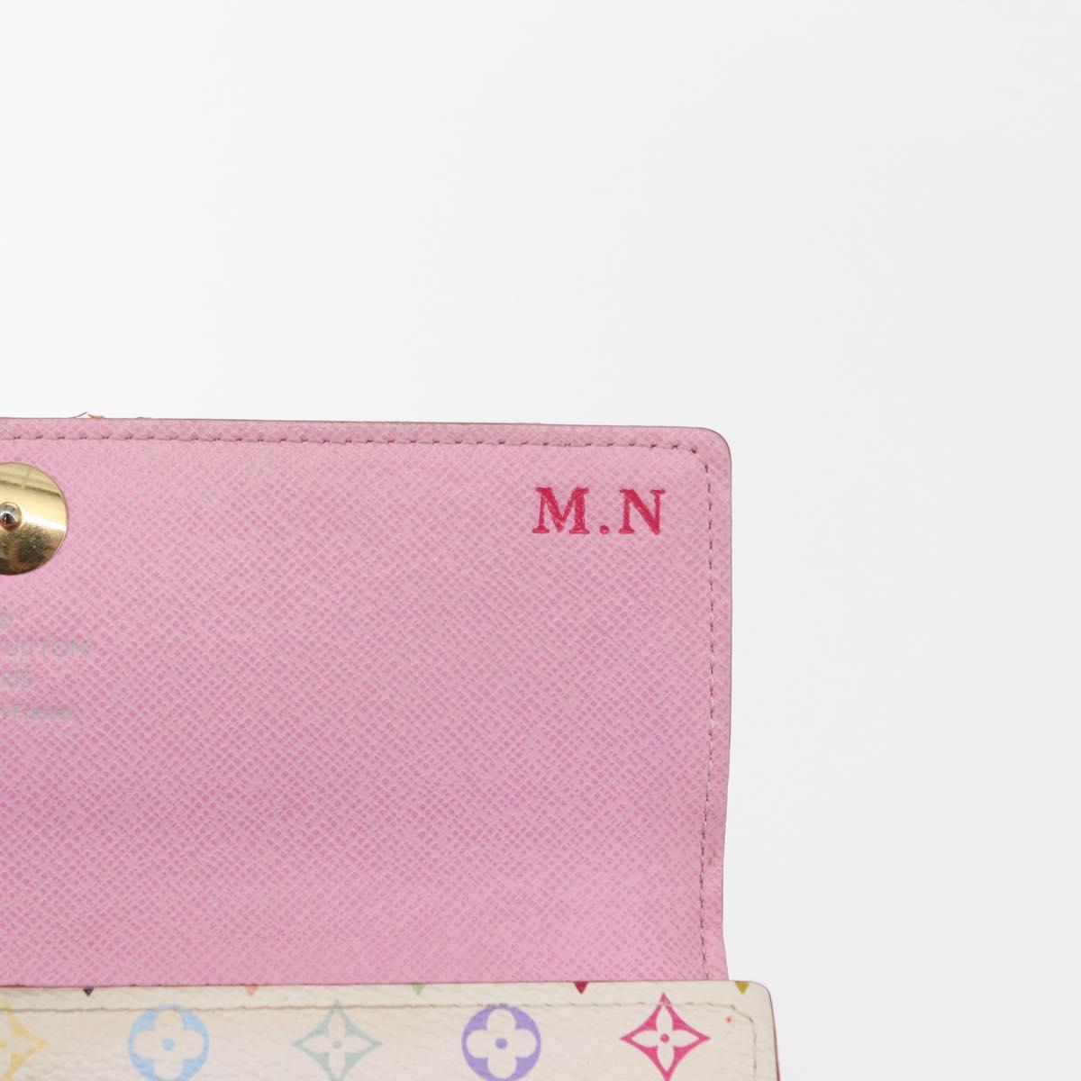 LOUIS VUITTON Monogram Multicolor Portefeuille Sarah Wallet M93745 Auth 163012