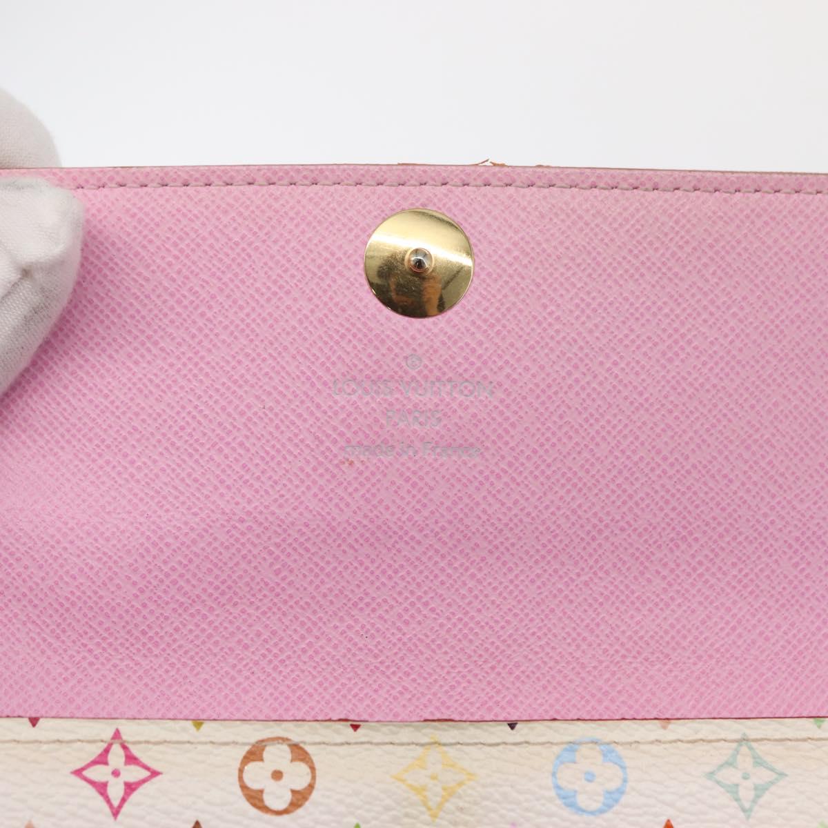 LOUIS VUITTON Monogram Multicolor Portefeuille Sarah Wallet M93745 Auth 163012