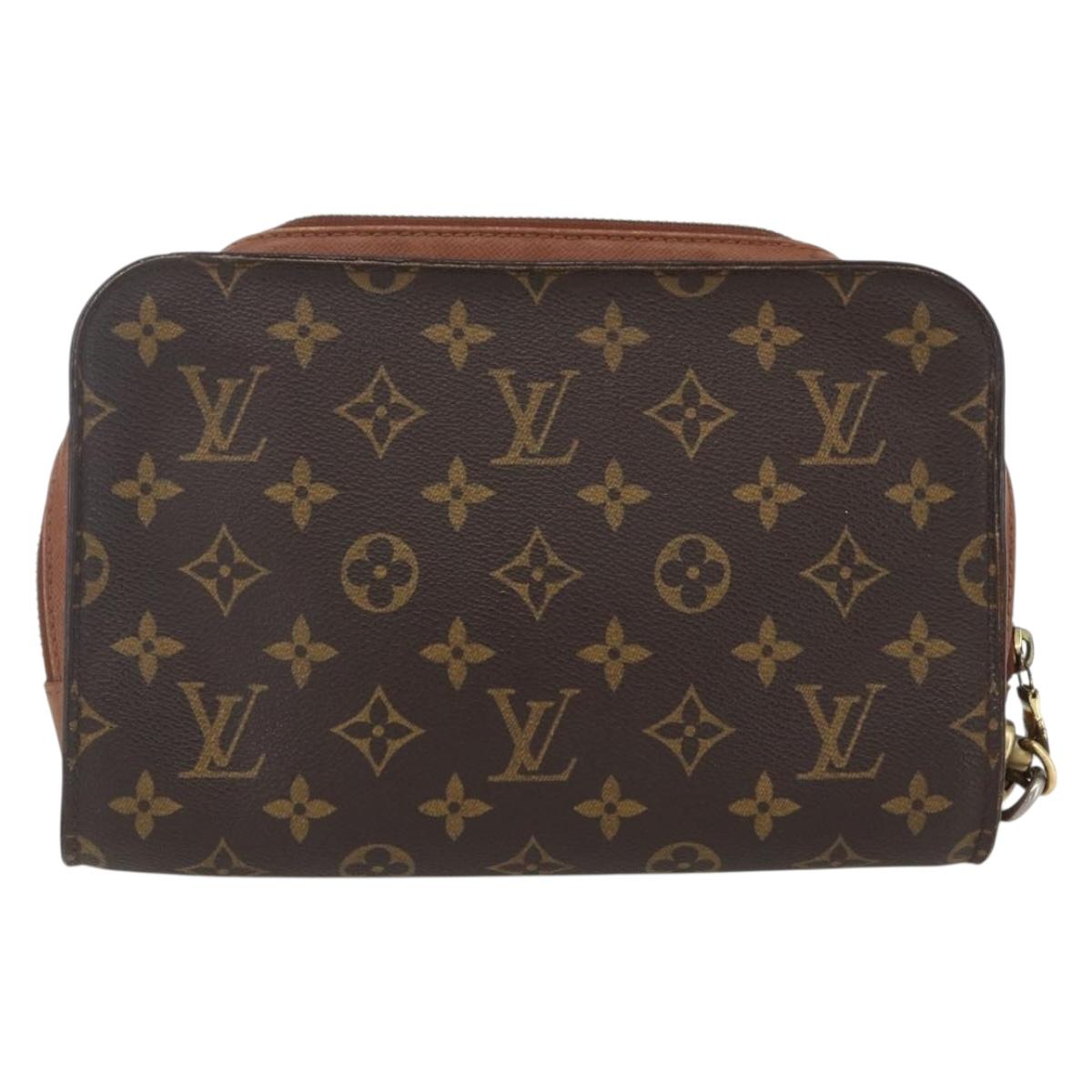 LOUIS VUITTON Monogram Orsay Clutch Bag M51790 LV Auth 163037