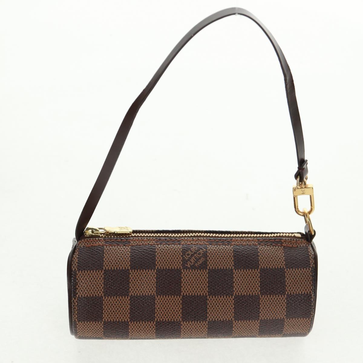 LOUIS VUITTON Damier Ebene Papillon 30 Hand Bag N51303 LV Auth 163047V