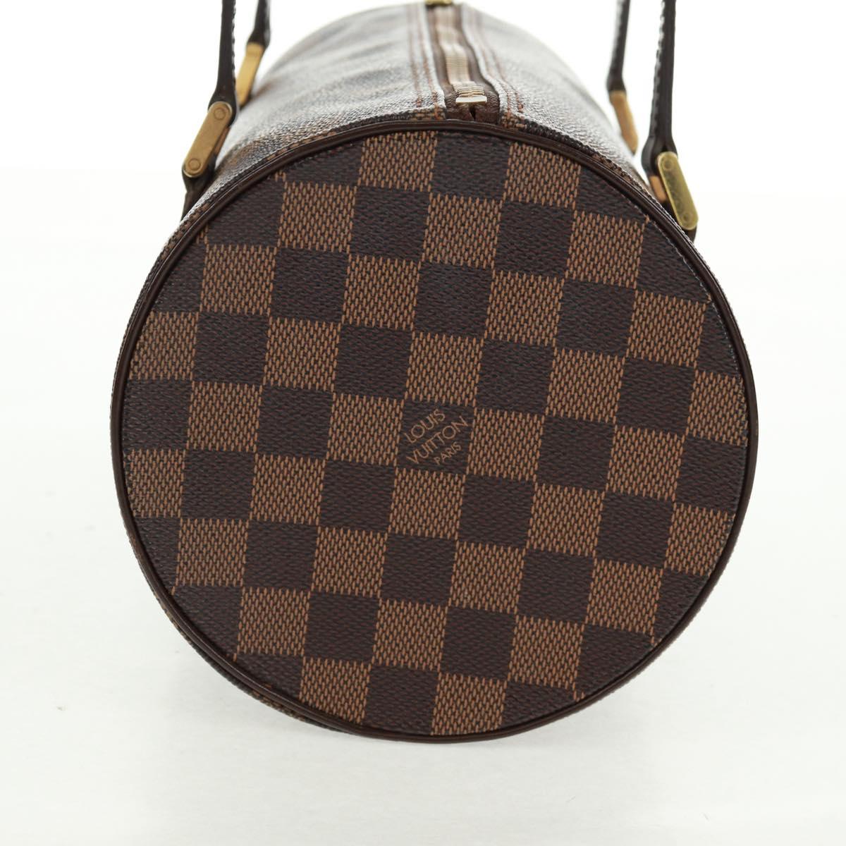 LOUIS VUITTON Damier Ebene Papillon 30 Hand Bag N51303 LV Auth 163047V