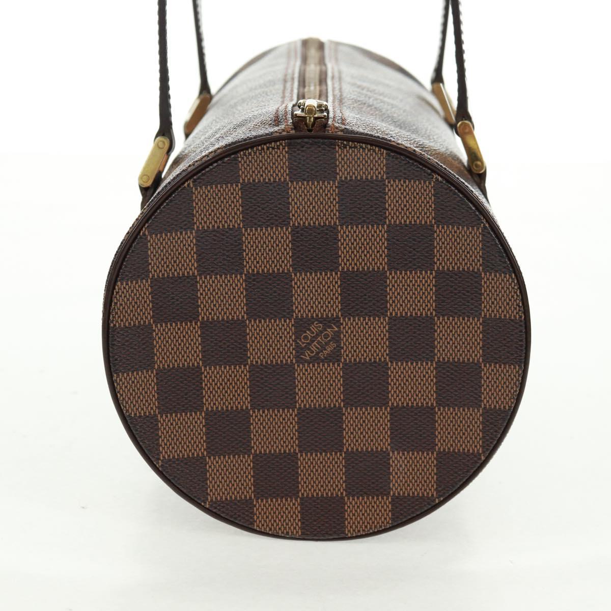 LOUIS VUITTON Damier Ebene Papillon 30 Hand Bag N51303 LV Auth 163047V