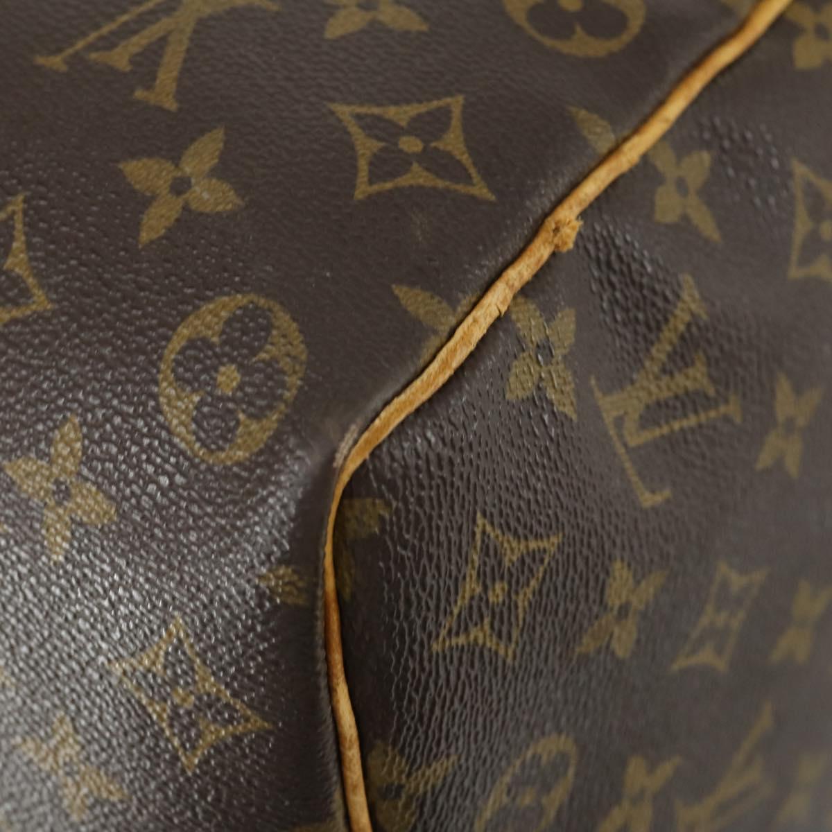 LOUIS VUITTON Monogram Keepall 50 Boston Bag M41426 LV Auth 163059