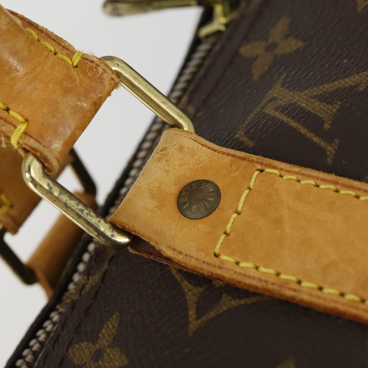 LOUIS VUITTON Monogram Keepall 50 Boston Bag M41426 LV Auth 163059