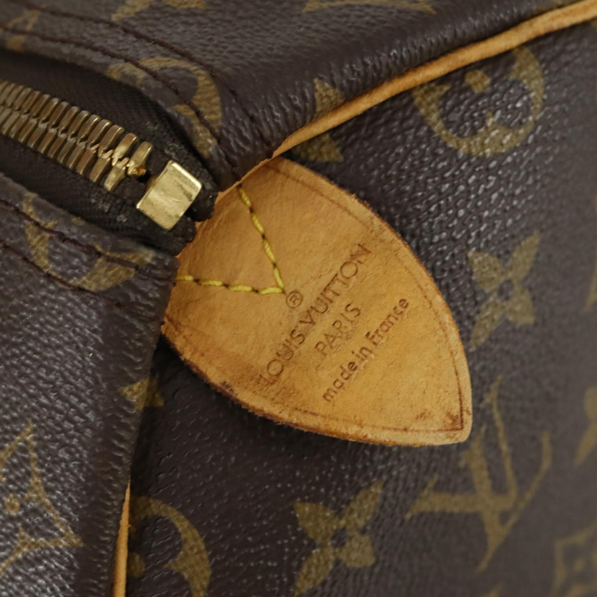 LOUIS VUITTON Monogram Keepall 50 Boston Bag M41426 LV Auth 163059