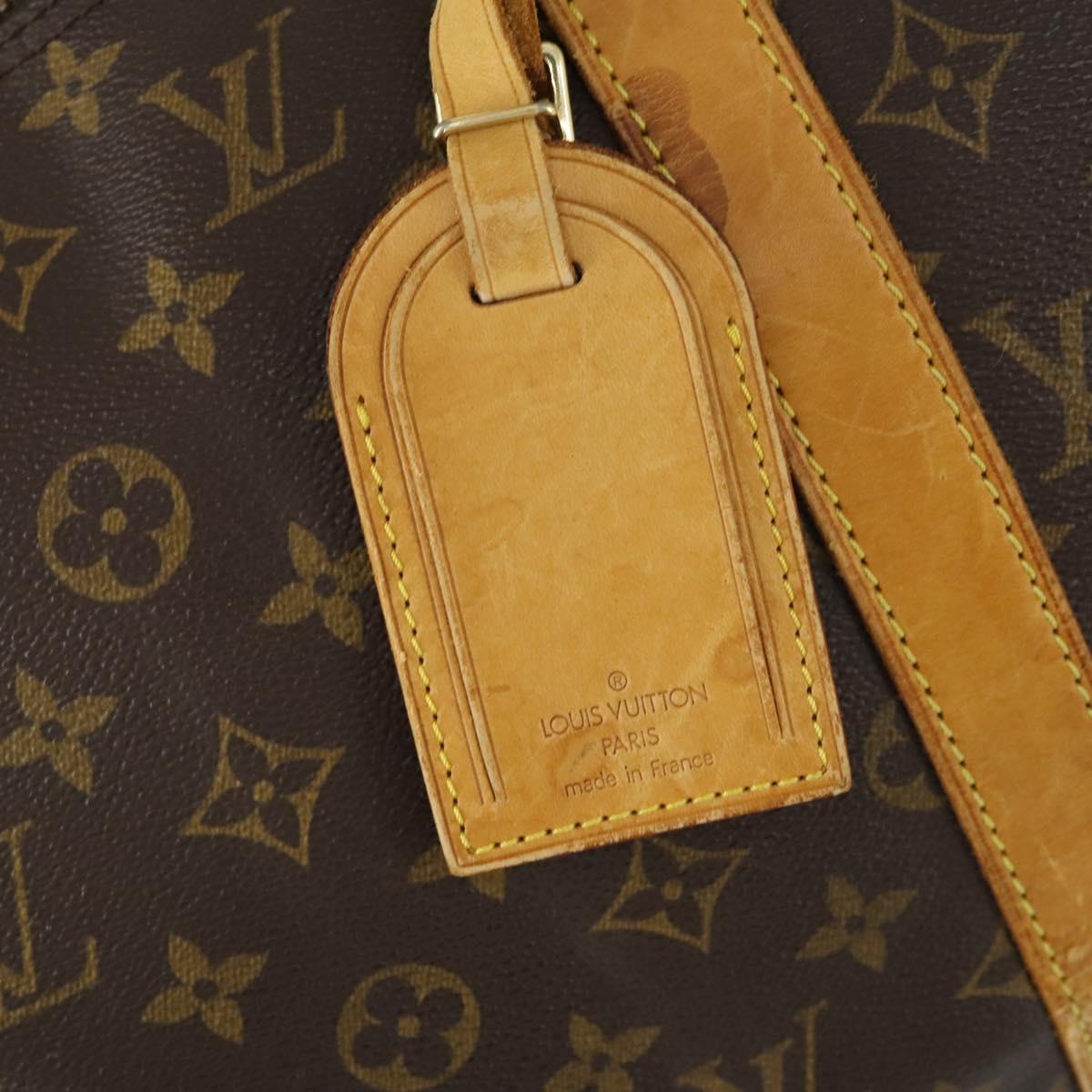 LOUIS VUITTON Monogram Keepall 50 Boston Bag M41426 LV Auth 163059