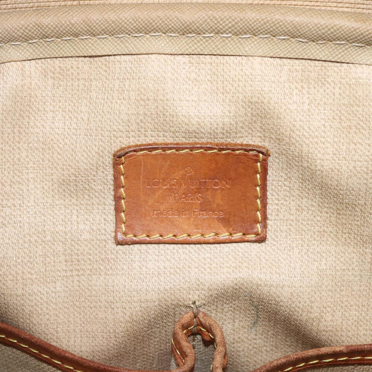 LOUIS VUITTON Monogram Trouville Hand Bag M42228 LV Auth 163069